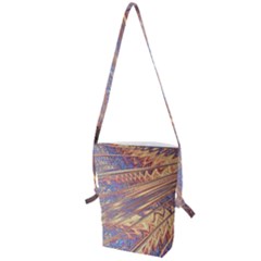 Flourish Artwork Fractal Expanding Folding Shoulder Bag