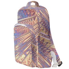 Flourish Artwork Fractal Expanding Double Compartment Backpack