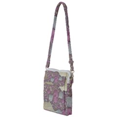 Pastels Cream Abstract Fractal Multi Function Travel Bag by Pakrebo