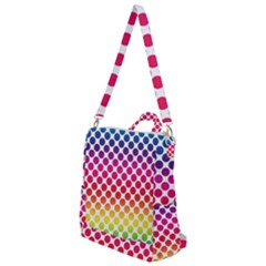 Polka Dots Spectrum Colours Dots Crossbody Backpack