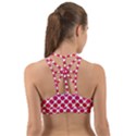 Polka Dots Spectrum Colours Dots Back Web Sports Bra View2