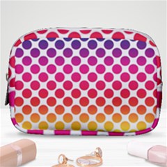 Polka Dots Spectrum Colours Dots Make Up Pouch (small)