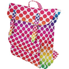 Polka Dots Spectrum Colours Dots Buckle Up Backpack