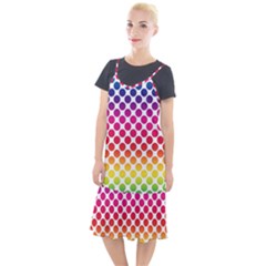 Polka Dots Spectrum Colours Dots Camis Fishtail Dress