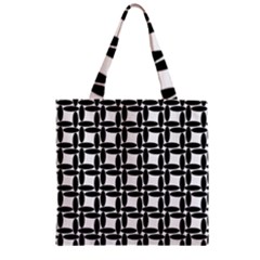 Ellipse Pattern Background Zipper Grocery Tote Bag by Pakrebo