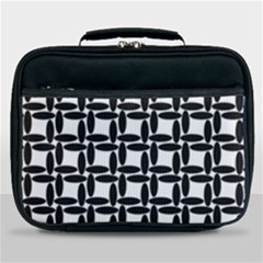 Ellipse Pattern Background Lunch Bag