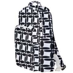 Ellipse Pattern Background Double Compartment Backpack