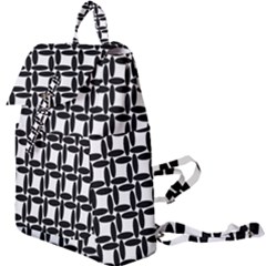 Ellipse Pattern Background Buckle Everyday Backpack