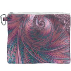 Fractal Artwork Digital Pattern Canvas Cosmetic Bag (xxxl)