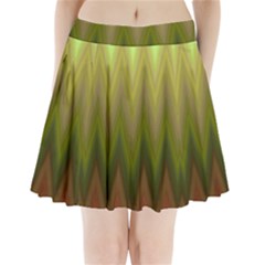 Zig Zag Chevron Classic Pattern Pleated Mini Skirt by Pakrebo