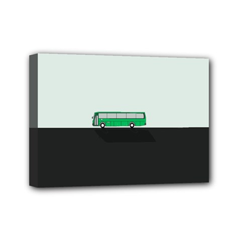 Bus Mini Canvas 7  X 5  (stretched) by Valentinaart