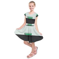 Bus Kids  Short Sleeve Dress by Valentinaart