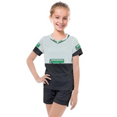 Bus Kids  Mesh Tee And Shorts Set