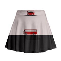 Bus Mini Flare Skirt by Valentinaart