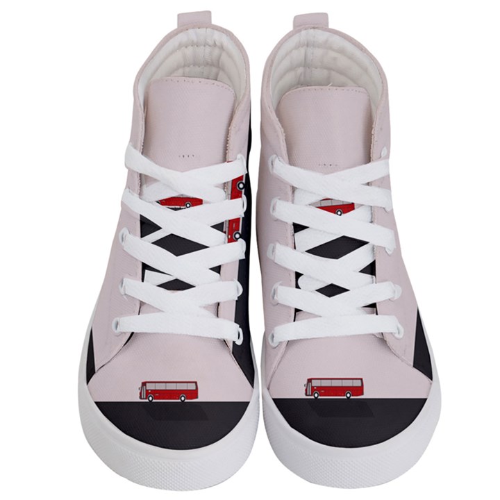 Bus Kids  Hi-Top Skate Sneakers