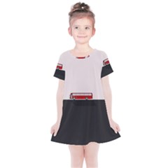 Bus Kids  Simple Cotton Dress by Valentinaart