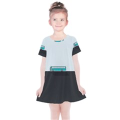 Bus Kids  Simple Cotton Dress