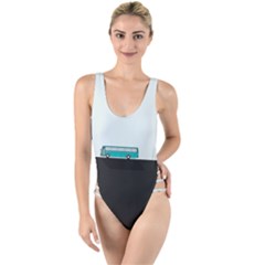 Bus High Leg Strappy Swimsuit