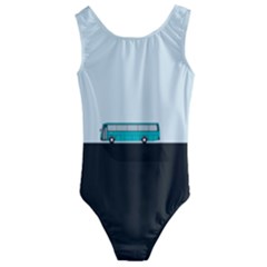 Bus Kids  Cut-out Back One Piece Swimsuit