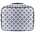 Star Curved Pattern Monochrome Full Print Lunch Bag View2