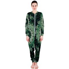 Fractal Art Spiral Mathematical Onepiece Jumpsuit (ladies)  by Pakrebo