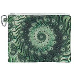 Fractal Art Spiral Mathematical Canvas Cosmetic Bag (xxl)