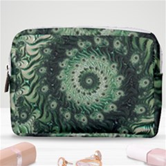 Fractal Art Spiral Mathematical Make Up Pouch (medium)