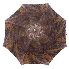 Swirl Fractal Fantasy Whirl Straight Umbrellas