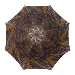 Swirl Fractal Fantasy Whirl Golf Umbrellas