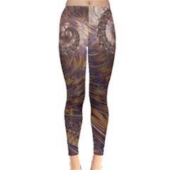 Swirl Fractal Fantasy Whirl Leggings 