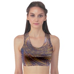 Swirl Fractal Fantasy Whirl Sports Bra