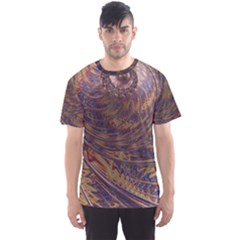 Swirl Fractal Fantasy Whirl Men s Sports Mesh Tee