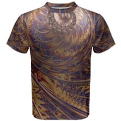 Swirl Fractal Fantasy Whirl Men s Cotton Tee