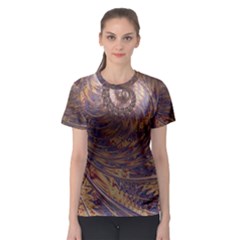 Swirl Fractal Fantasy Whirl Women s Sport Mesh Tee