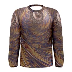 Swirl Fractal Fantasy Whirl Men s Long Sleeve Tee