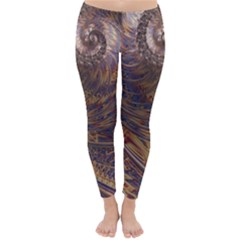 Swirl Fractal Fantasy Whirl Classic Winter Leggings