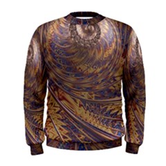 Swirl Fractal Fantasy Whirl Men s Sweatshirt