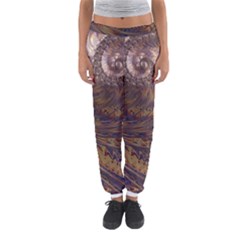 Swirl Fractal Fantasy Whirl Women s Jogger Sweatpants by Pakrebo