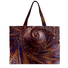 Swirl Fractal Fantasy Whirl Zipper Mini Tote Bag