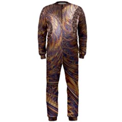 Swirl Fractal Fantasy Whirl Onepiece Jumpsuit (men)  by Pakrebo