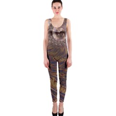 Swirl Fractal Fantasy Whirl One Piece Catsuit