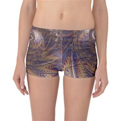 Swirl Fractal Fantasy Whirl Boyleg Bikini Bottoms