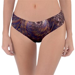 Swirl Fractal Fantasy Whirl Reversible Classic Bikini Bottoms