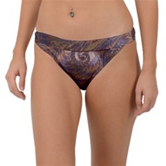 Swirl Fractal Fantasy Whirl Band Bikini Bottom