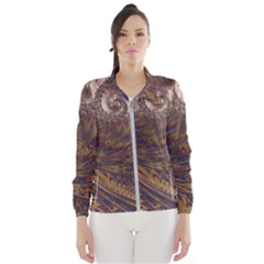 Swirl Fractal Fantasy Whirl Windbreaker (Women)