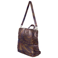 Swirl Fractal Fantasy Whirl Crossbody Backpack