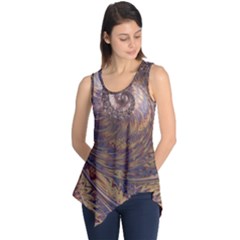 Swirl Fractal Fantasy Whirl Sleeveless Tunic