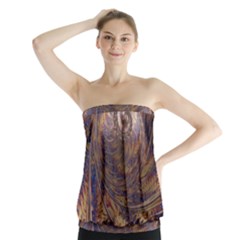 Swirl Fractal Fantasy Whirl Strapless Top