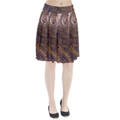 Swirl Fractal Fantasy Whirl Pleated Skirt