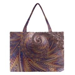 Swirl Fractal Fantasy Whirl Medium Tote Bag